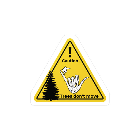 Caution Sticker